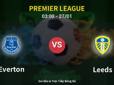 Kết Quả: Everton 1-1 Leeds – Highlight & Bàn Thắng | Premier League