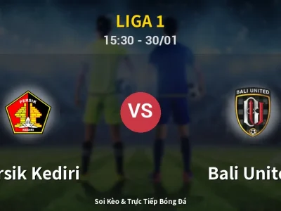 Kết Quả: Persik Kediri 3-2 Bali United – Highlight & Bàn Thắng | Liga 1