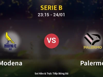 Soi Kèo Modena vs Palermo – 23:15 24/01 | Nhận Định, Dự Đoán Tỷ Số