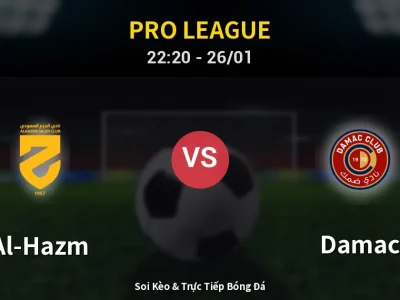 🔴 Trực Tiếp: Al-Hazm 0-0 Damac – Link Xem Pro League (Full HD)