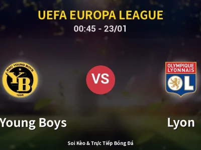 Kết Quả: BSC Young Boys 0-1 Lyon – Highlight & Bàn Thắng | UEFA Europa League