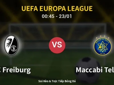 Kết Quả: SC Freiburg 1-0 Maccabi Tel Aviv – Highlight & Bàn Thắng | UEFA Europa League