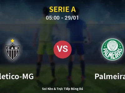 Kết Quả: Atletico-MG 2-2 Palmeiras – Highlight & Bàn Thắng | Serie A