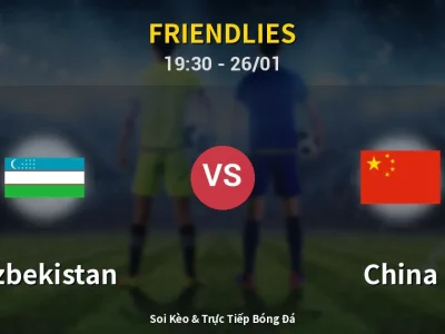 Kết Quả: Uzbekistan 2-2 China – Highlight & Bàn Thắng | Friendlies