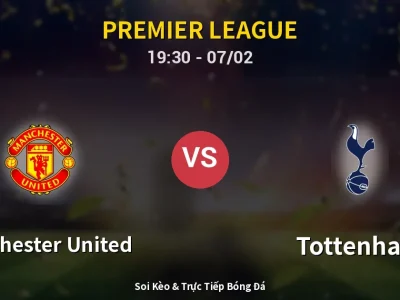 🔴 Trực Tiếp: Manchester United 1-0 Tottenham – Link Xem Premier League (Full HD)