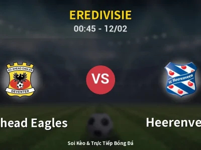 Kết Quả: GO Ahead Eagles 1-3 Heerenveen – Highlight & Bàn Thắng | Eredivisie
