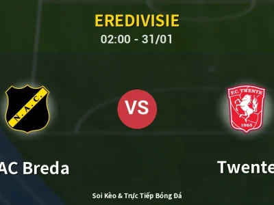 Kết Quả: NAC Breda 2-2 Twente – Highlight & Bàn Thắng | Eredivisie