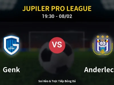 Kết Quả: Genk 2-0 Anderlecht – Highlight & Bàn Thắng | Jupiler Pro League