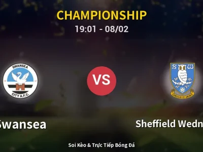 Kết Quả: Swansea 4-0 Sheffield Wednesday – Highlight & Bàn Thắng | Championship