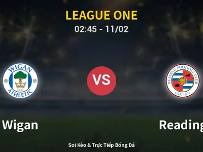 Kết Quả: Wigan 1-2 Reading – Highlight & Bàn Thắng | League One