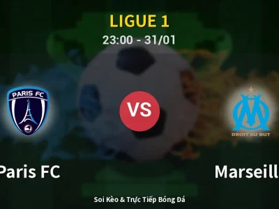Soi Kèo Paris FC vs Marseille – 23:00 31/01 | Nhận Định, Dự Đoán Tỷ Số