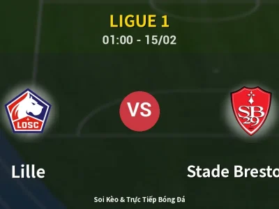 Kết Quả: Lille 1-1 Stade Brestois 29 – Highlight & Bàn Thắng | Ligue 1