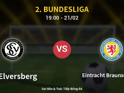 Kết Quả: SV Elversberg 3-1 Eintracht Braunschweig – Highlight & Bàn Thắng | 2. Bundesliga