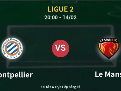 🔴 Trực Tiếp: Montpellier 0-0 Le Mans – Link Xem Ligue 2 (Full HD)