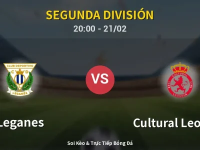 Kết Quả: Leganes 1-1 Cultural Leonesa – Highlight & Bàn Thắng | Segunda División