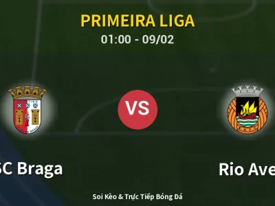 Kết Quả: SC Braga 3-0 Rio Ave – Highlight & Bàn Thắng | Primeira Liga