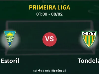 Kết Quả: Estoril 2-2 Tondela – Highlight & Bàn Thắng | Primeira Liga