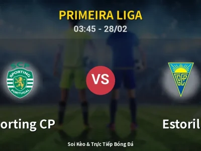 Kết Quả: Sporting CP 3-0 Estoril – Highlight & Bàn Thắng | Primeira Liga