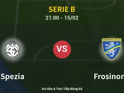 🔴 Trực Tiếp: Spezia 0-2 Frosinone – Link Xem Serie B (Full HD)