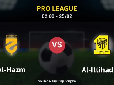 Kết Quả: Al-Hazm 1-1 Al-Ittihad FC – Highlight & Bàn Thắng | Pro League