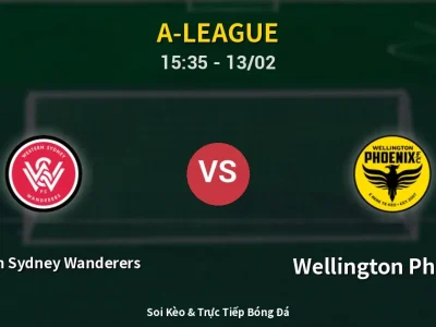 Kết Quả: Western Sydney Wanderers 2-2 Wellington Phoenix – Highlight & Bàn Thắng | A-League