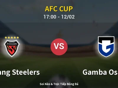 Kết Quả: Pohang Steelers 1-1 Gamba Osaka – Highlight & Bàn Thắng | AFC Cup