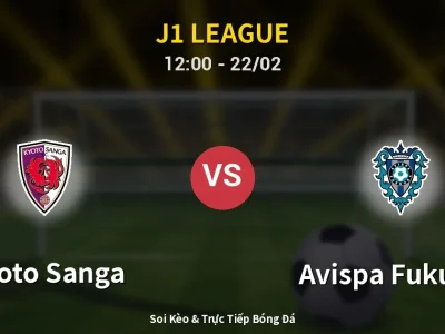 Kết Quả: Kyoto Sanga 2-0 Avispa Fukuoka – Highlight & Bàn Thắng | J1 League