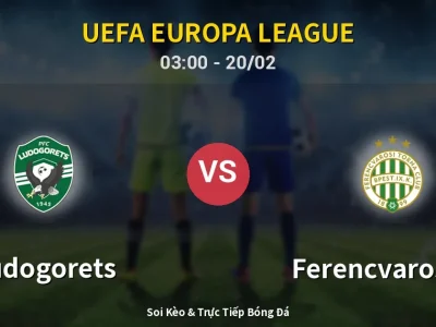 Kết Quả: Ludogorets 2-1 Ferencvarosi TC – Highlight & Bàn Thắng | UEFA Europa League
