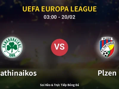 Kết Quả: Panathinaikos 2-2 Plzen – Highlight & Bàn Thắng | UEFA Europa League