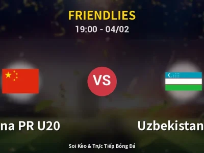 Soi Kèo China PR U20 vs Uzbekistan U20 – 19:00 04/02 | Nhận Định, Dự Đoán Tỷ Số