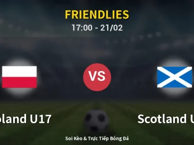 Kết Quả: Poland U17 4-2 Scotland U17 – Highlight & Bàn Thắng | Friendlies