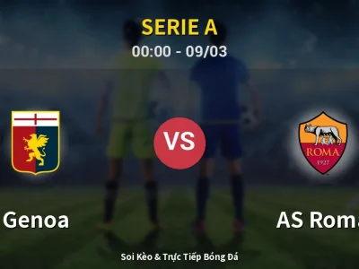 Kết Quả: Genoa 2-1 AS Roma – Highlight & Bàn Thắng | Serie A