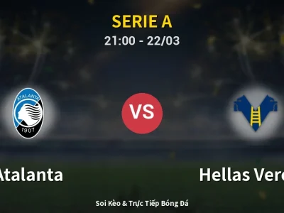 🔴 Trực Tiếp: Atalanta 0-0 Hellas Verona – Link Xem Serie A (Full HD)