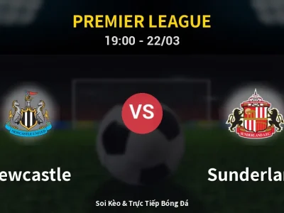 Kết Quả: Newcastle 1-2 Sunderland – Highlight & Bàn Thắng | Premier League