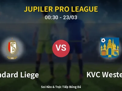 Kết Quả: Standard Liege 0-0 KVC Westerlo – Highlight & Bàn Thắng | Jupiler Pro League