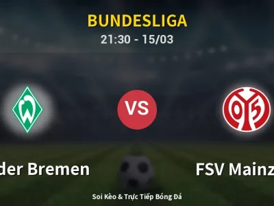 Soi Kèo Werder Bremen vs FSV Mainz 05 – 21:30 15/03 | Nhận Định, Dự Đoán Tỷ Số