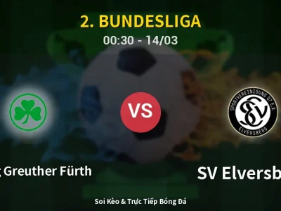Kết Quả: SpVgg Greuther Fürth 2-0 SV Elversberg – Highlight & Bàn Thắng | 2. Bundesliga