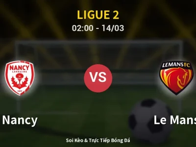 Kết Quả: Nancy 2-4 Le Mans – Highlight & Bàn Thắng | Ligue 2