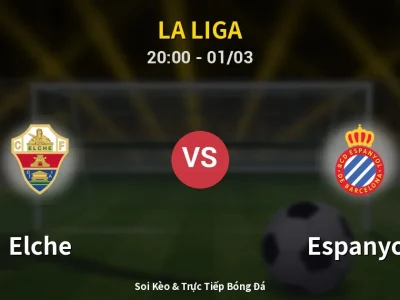 Kết Quả: Elche 2-2 Espanyol – Highlight & Bàn Thắng | La Liga