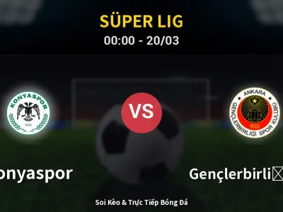 Kết Quả: Konyaspor 1-0 Gençlerbirliği S.K. – Highlight & Bàn Thắng | Süper Lig