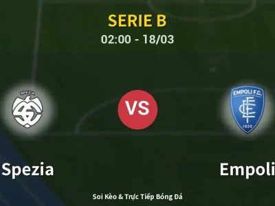 Kết Quả: Spezia 1-1 Empoli – Highlight & Bàn Thắng | Serie B