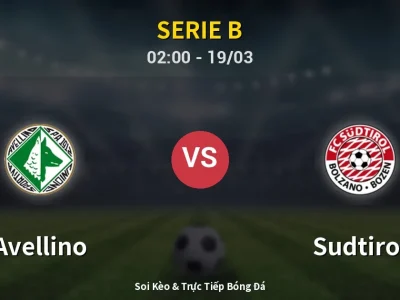 Kết Quả: Avellino 3-2 Sudtirol – Highlight & Bàn Thắng | Serie B