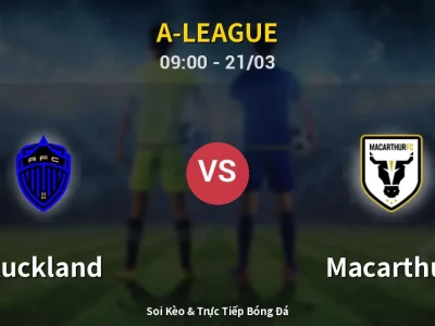Kết Quả: Auckland 1-2 Macarthur – Highlight & Bàn Thắng | A-League