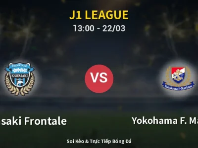Kết Quả: Kawasaki Frontale 0-5 Yokohama F. Marinos – Highlight & Bàn Thắng | J1 League