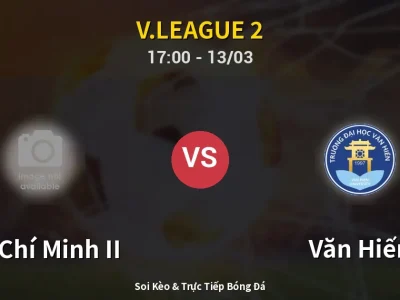 Kết Quả: Hồ Chí Minh II 0-1 Văn Hiến – Highlight & Bàn Thắng | V.League 2