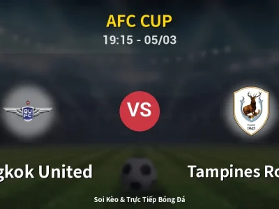 Kết Quả: Bangkok United 2-1 Tampines Rovers – Highlight & Bàn Thắng | AFC Cup
