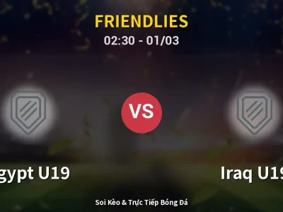 Kết Quả: Egypt U19 1-0 Iraq U19 – Highlight & Bàn Thắng | Friendlies