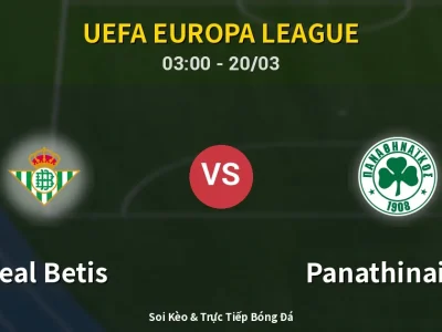 Kết Quả: Real Betis 4-0 Panathinaikos – Highlight & Bàn Thắng | UEFA Europa League
