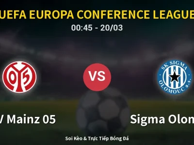 Kết Quả: FSV Mainz 05 2-0 Sigma Olomouc – Highlight & Bàn Thắng | UEFA Europa Conference League