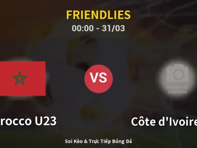 Kết Quả: Morocco U23 2-2 Côte d’Ivoire U20 – Highlight & Bàn Thắng | Friendlies